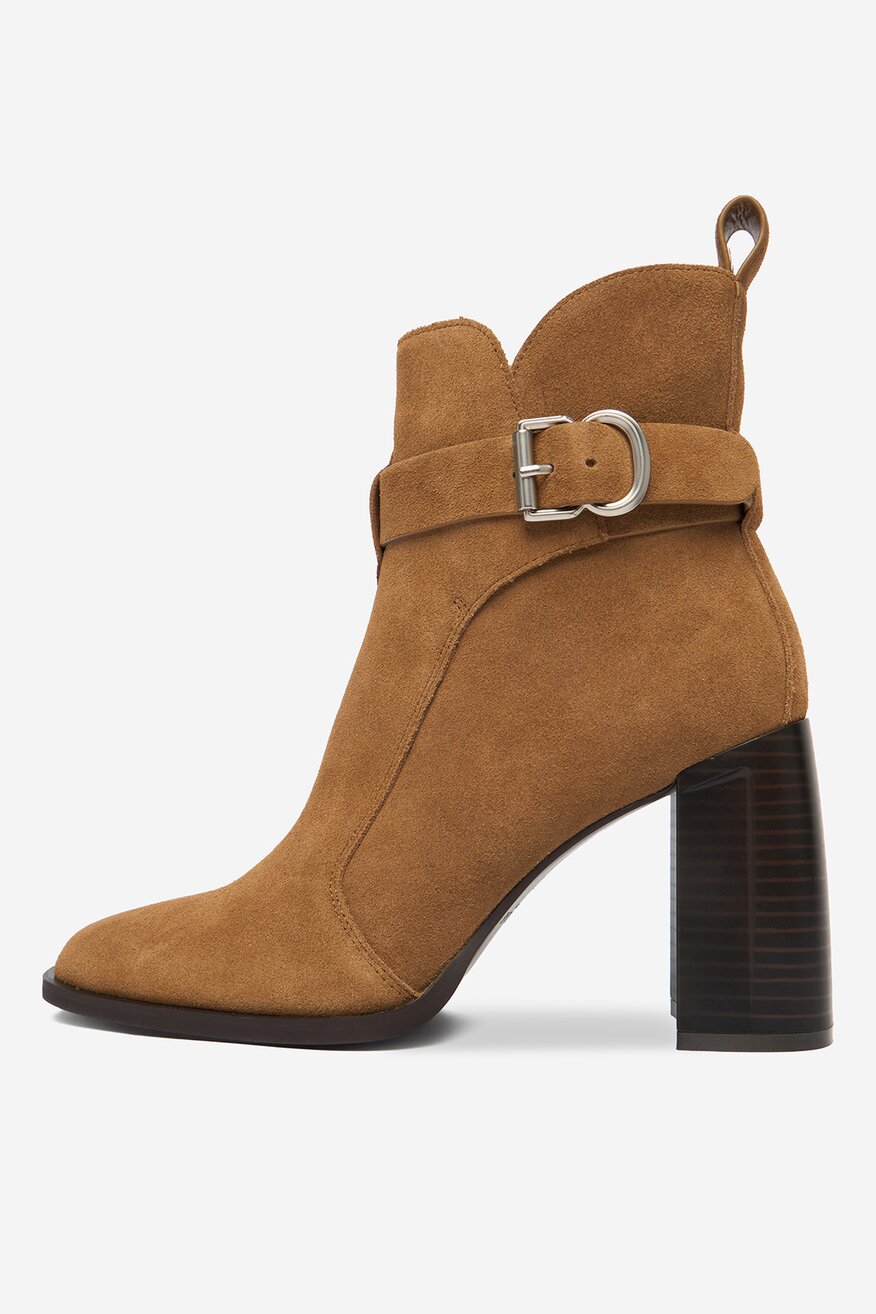 Badura - Botki skórzane - 5906751419540