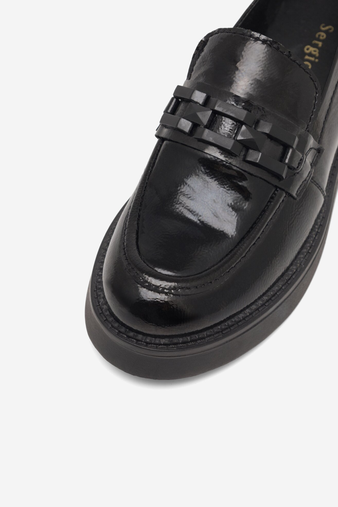 Mokaszin Sergio Bardi WI23-C1054-01SB FEKETE