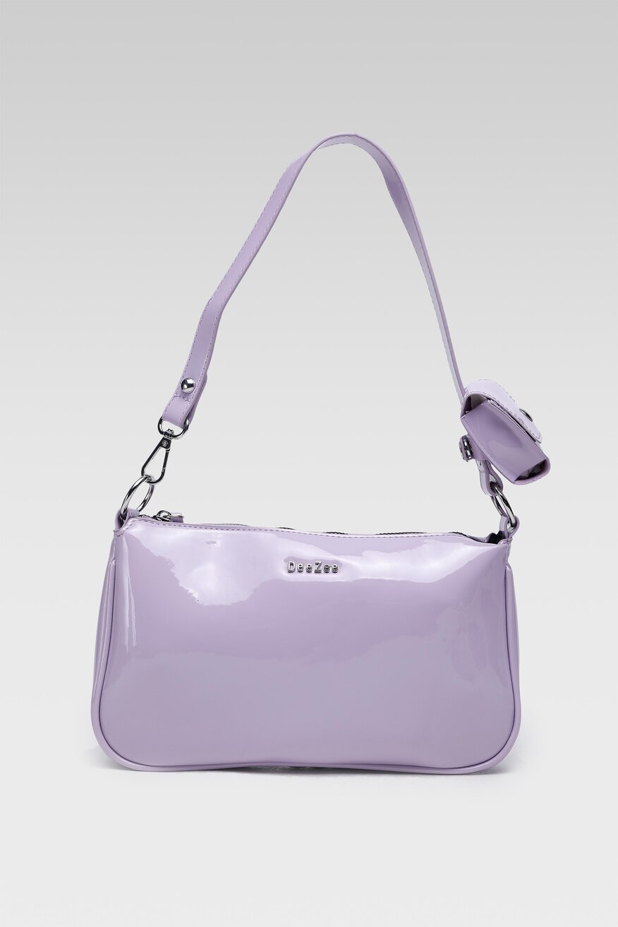 
                DeeZee - Torebka na ramię pastelowa fioletowa - 5904248536923
