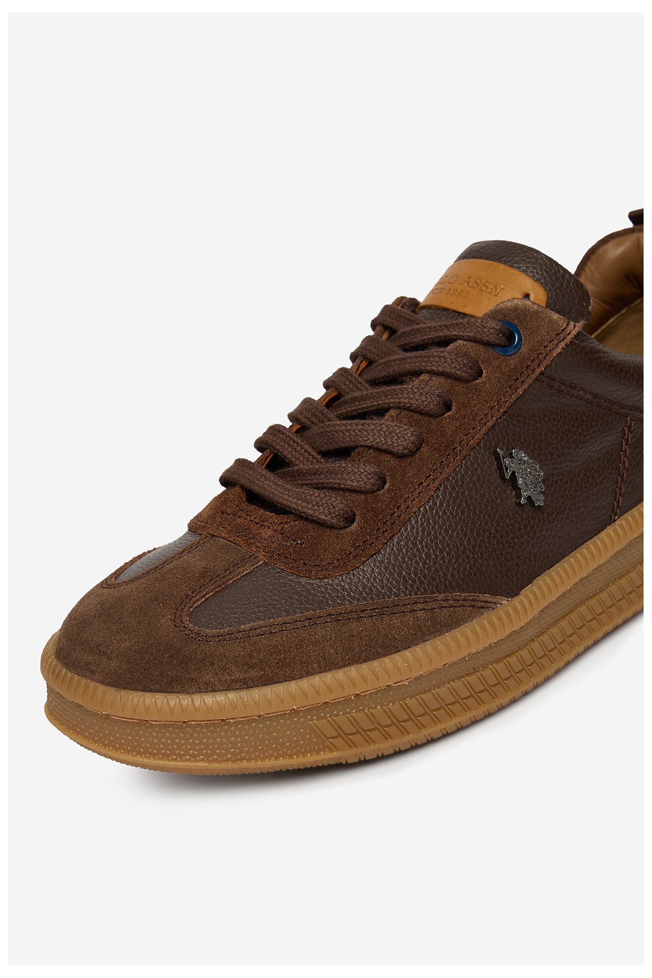 Сникърси U.S. POLO ASSN. EO-YANA001W/6SL1 ТЪМНОКАФЯВ