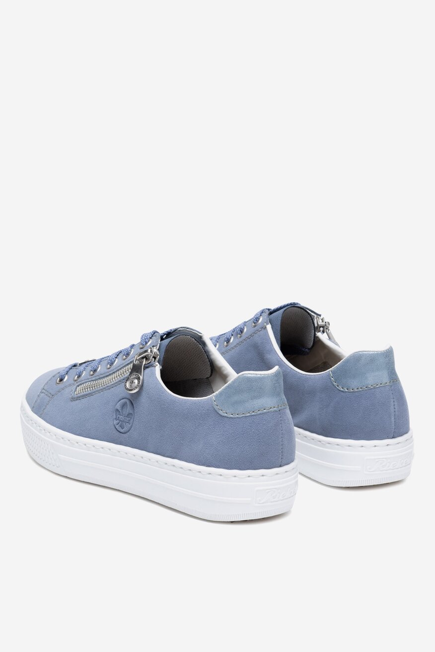 Rieker - Sneakersy zamszowe - 2230074033842