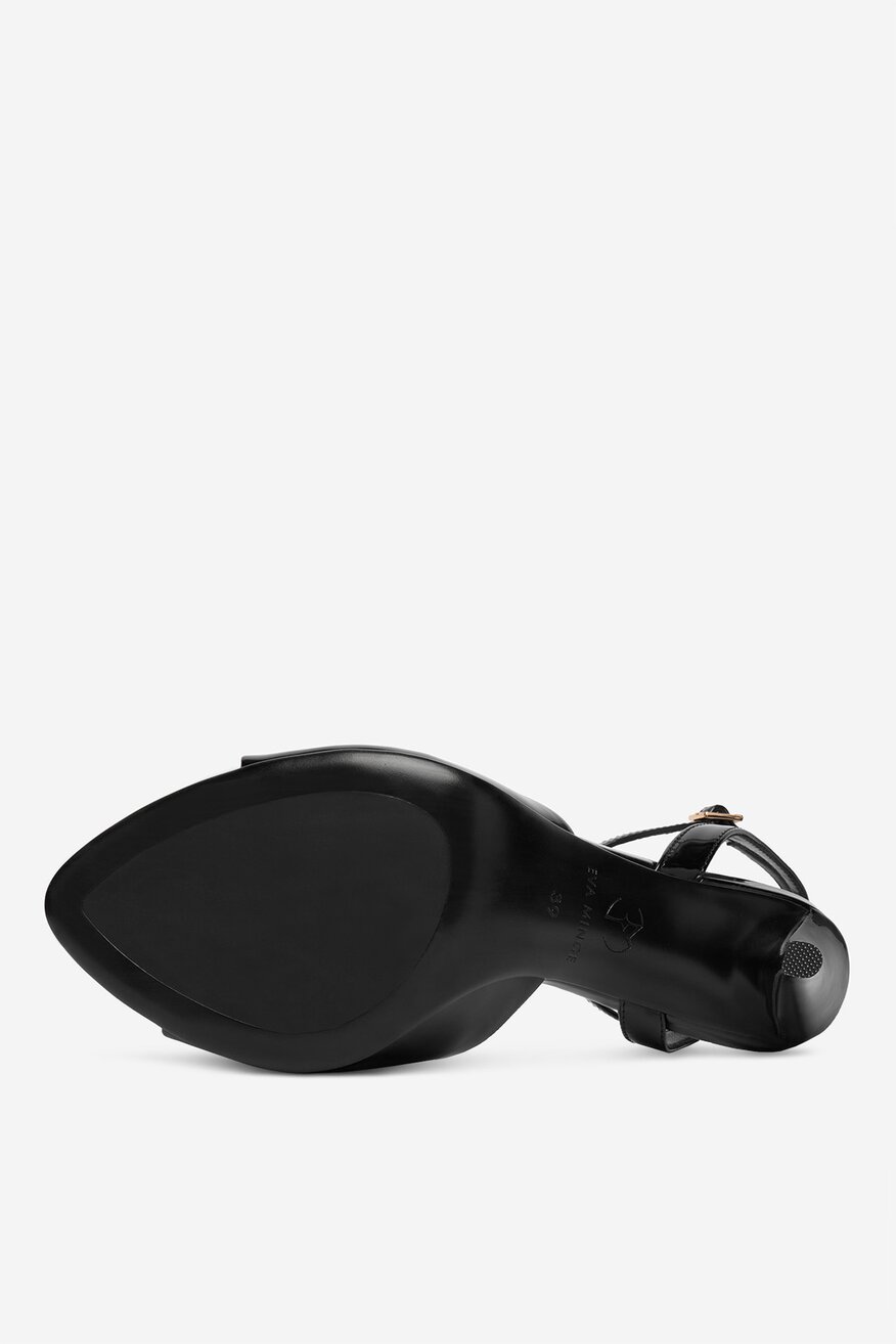 
                EVA MINGE - Sandały skórzane - 5906751805336