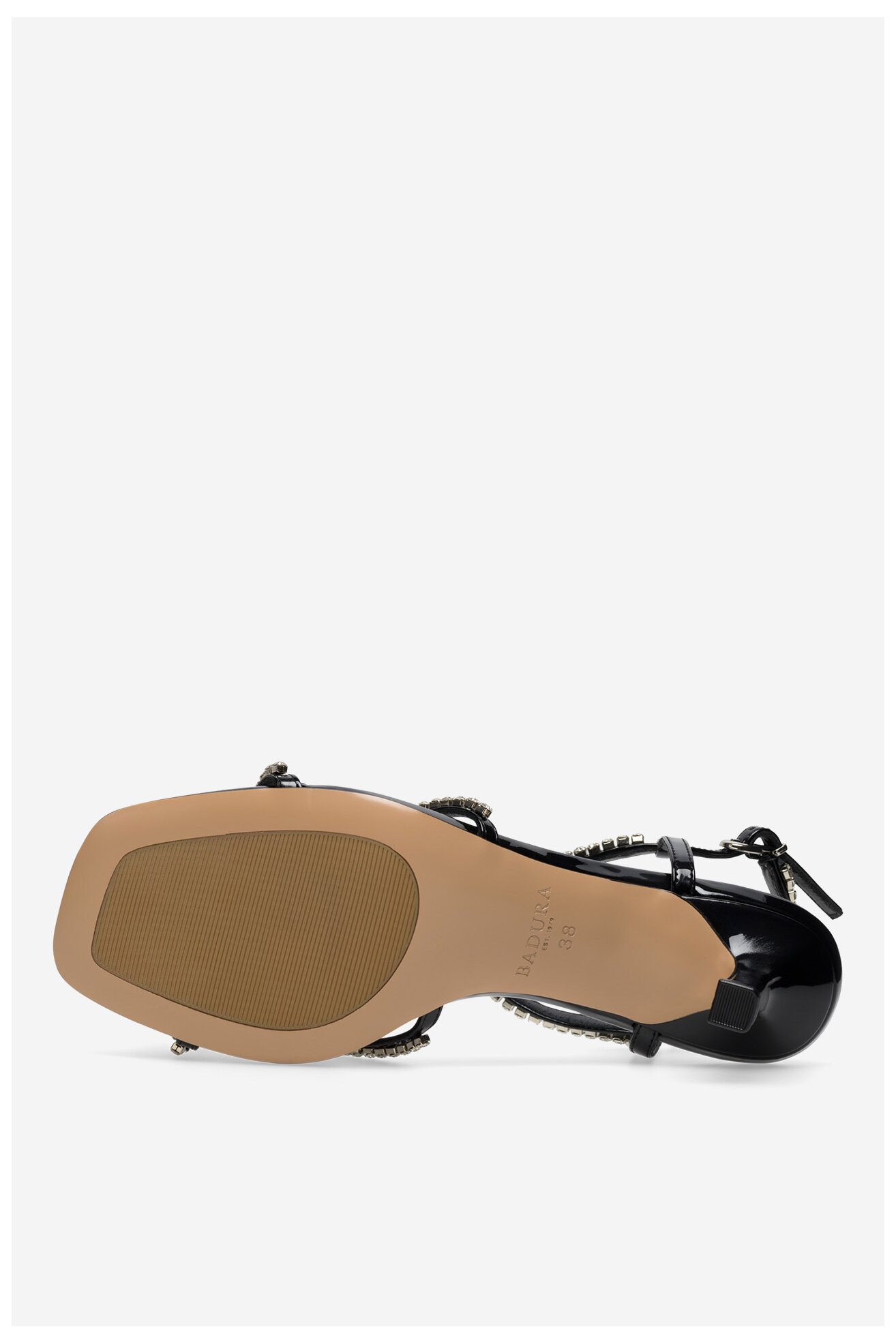 Sandały Badura JUSTINE-21723-115 Czarny