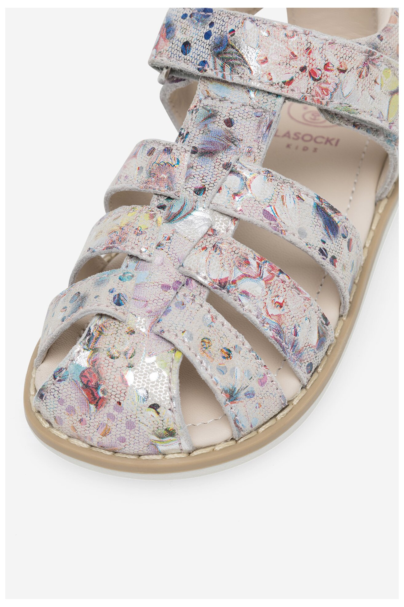 Sandały Lasocki Kids BOB CI12-BOB-02(II)DZ Srebrny