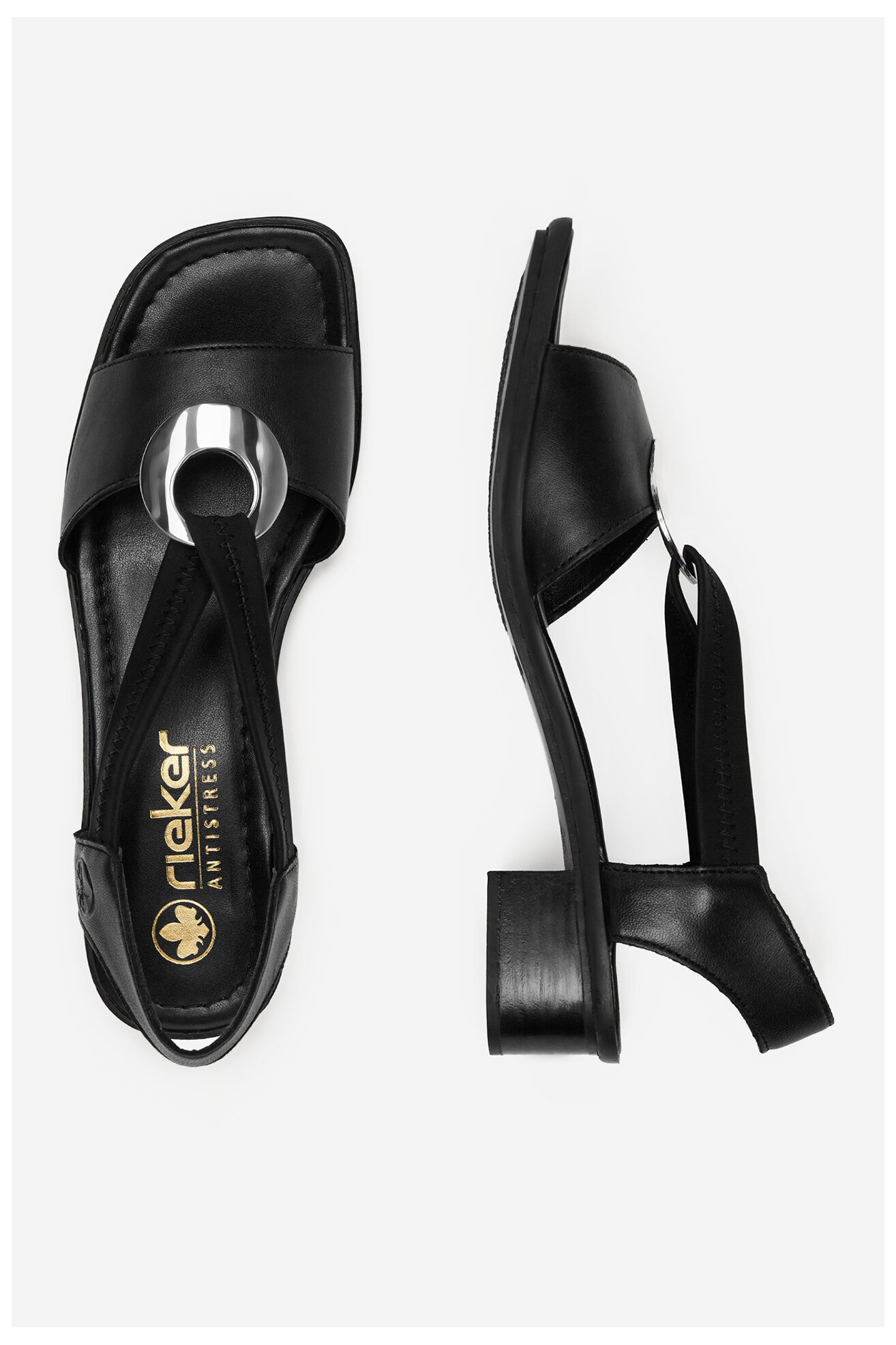 Sandale Rieker 62662-01 CRNA