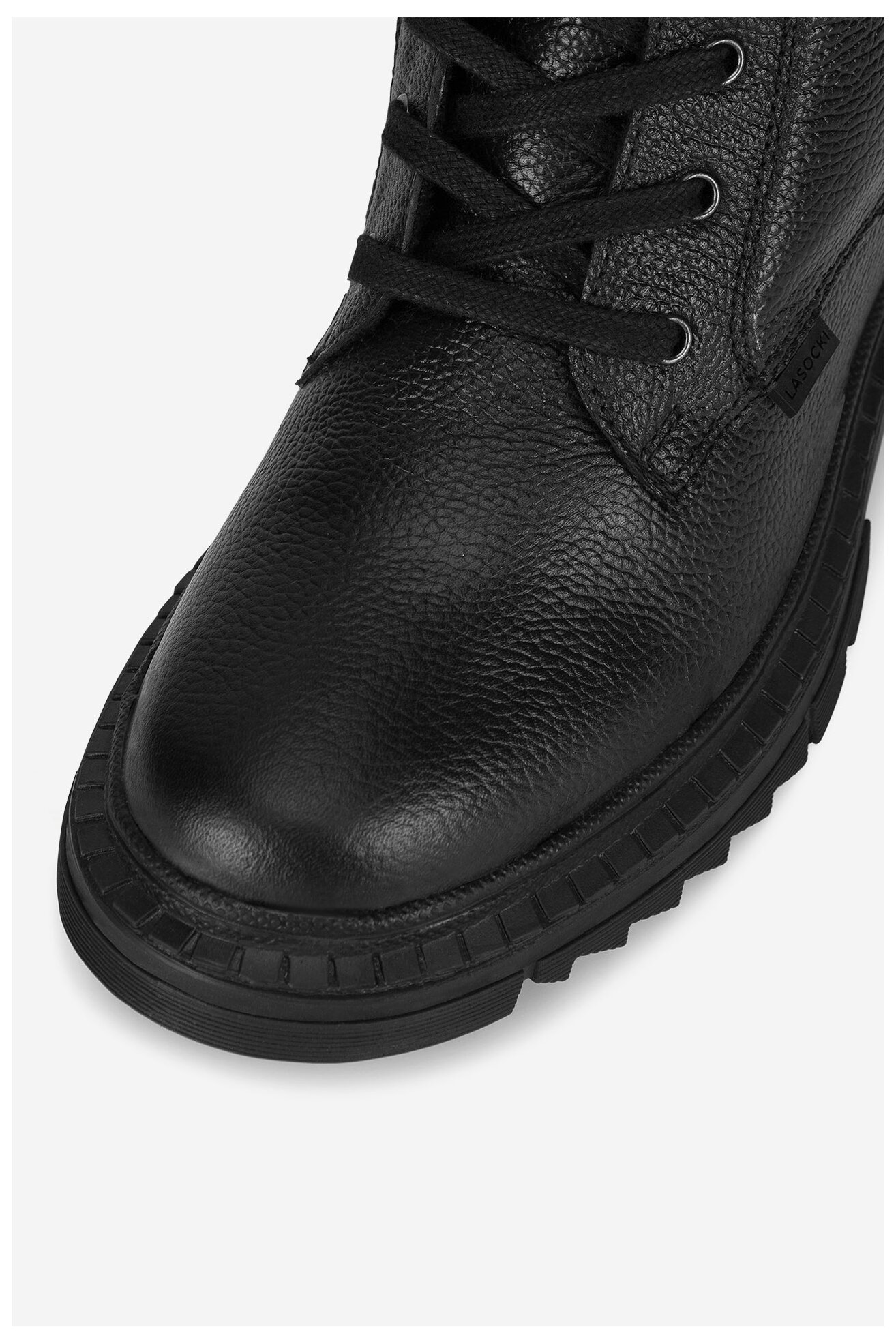 Šněrovací vyšší obuv Lasocki Young JUL RI-K-8012-1 ČERNÁ