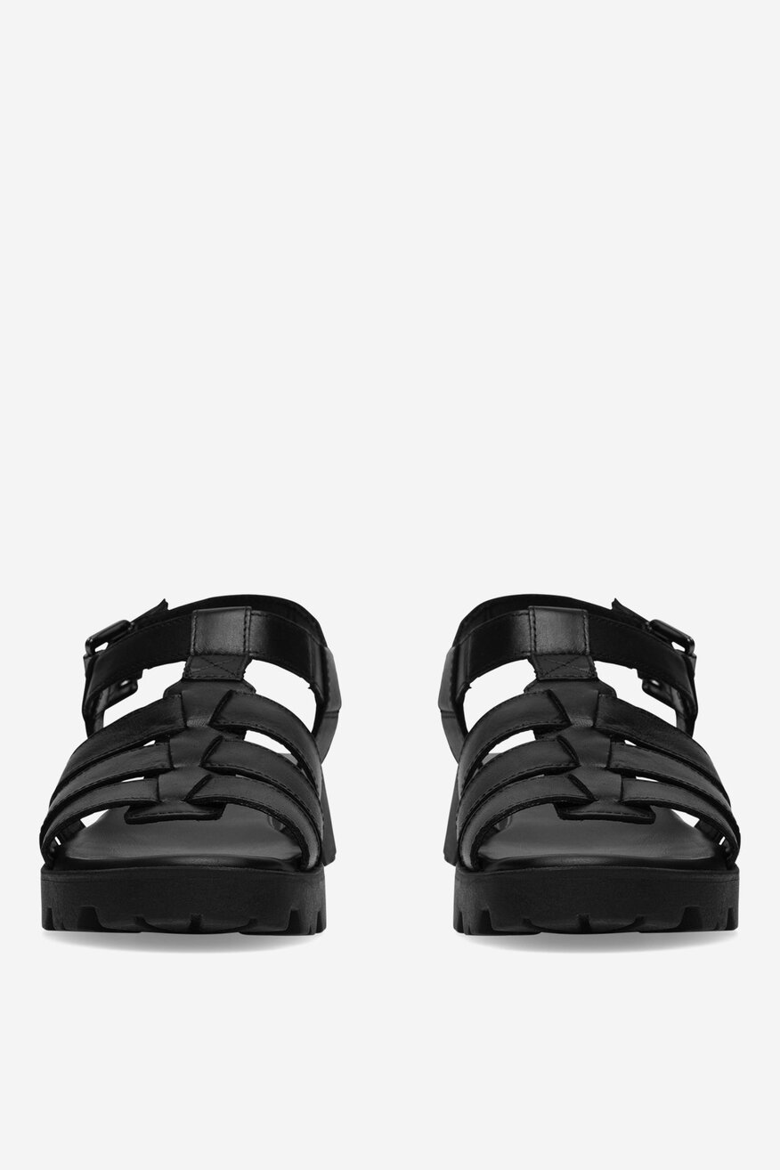 
                Lasocki - Skórzane sandały - 5905588550693