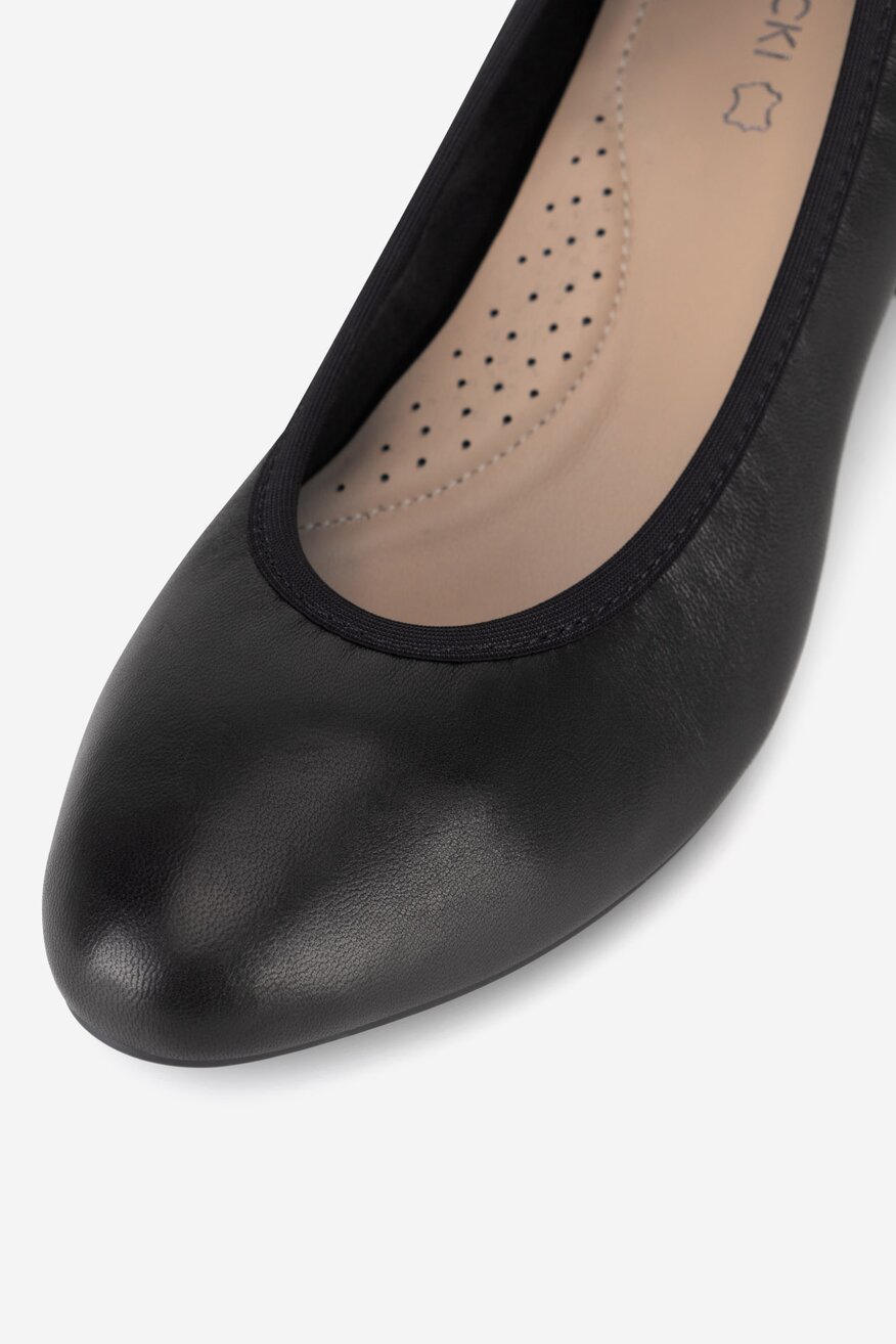 
                Lasocki - Czółenka skórzane - 5903419919527