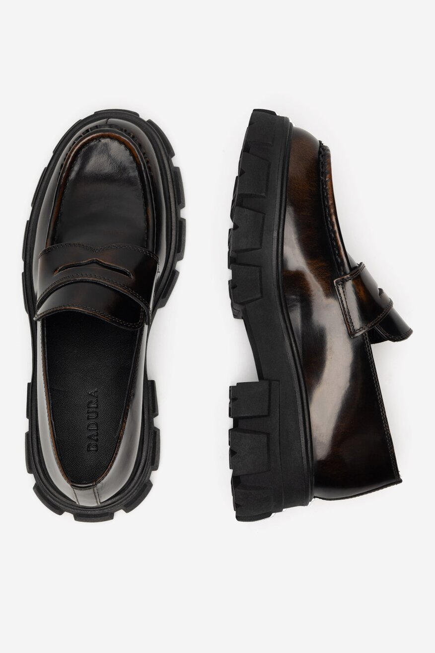 Mocasini Badura MARO ÎNCHIS - 5905588814955