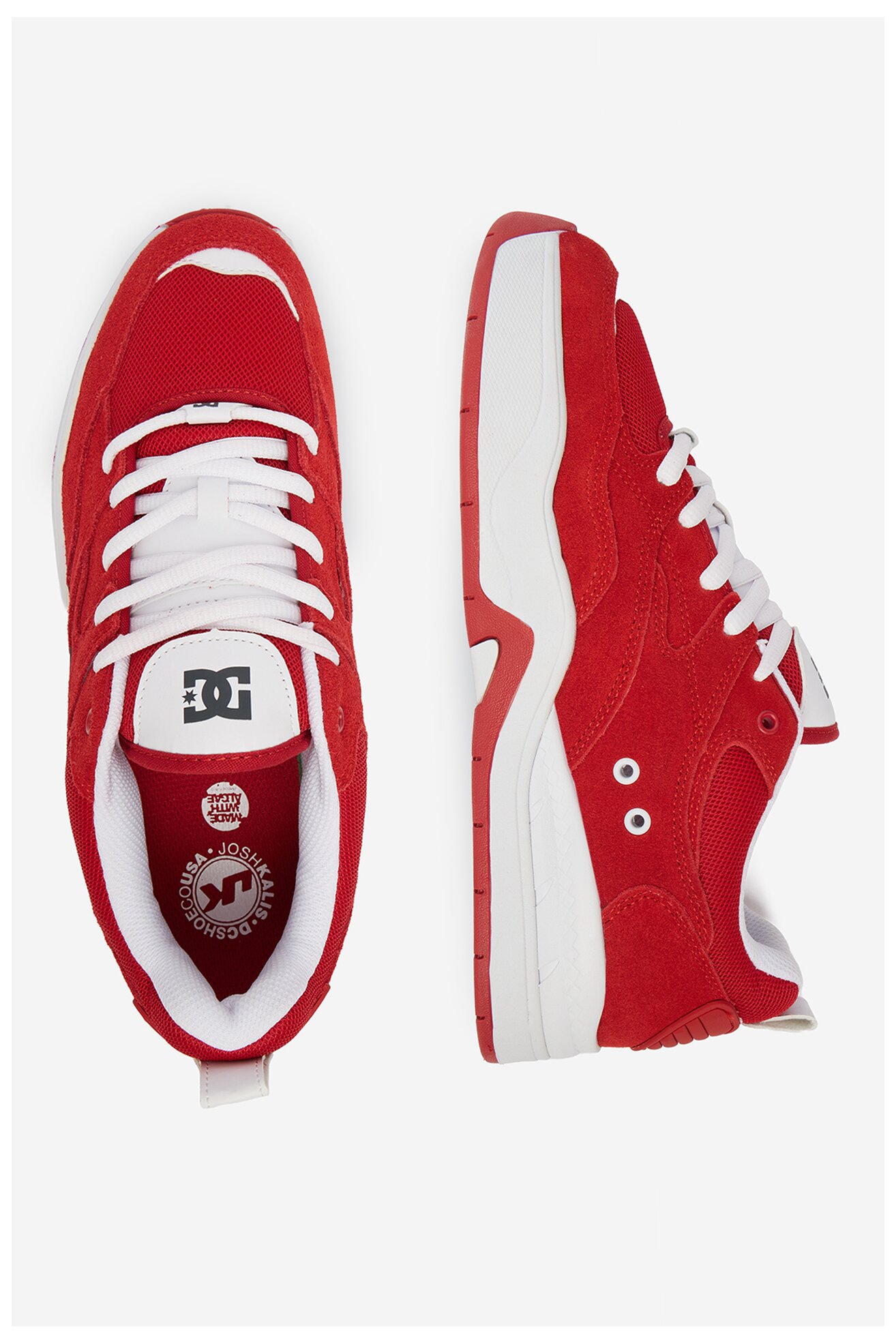 Кросівки спортивні DC Shoes EO-DC ASCEND LE DC01861609 ЧЕРВОНИЙ
