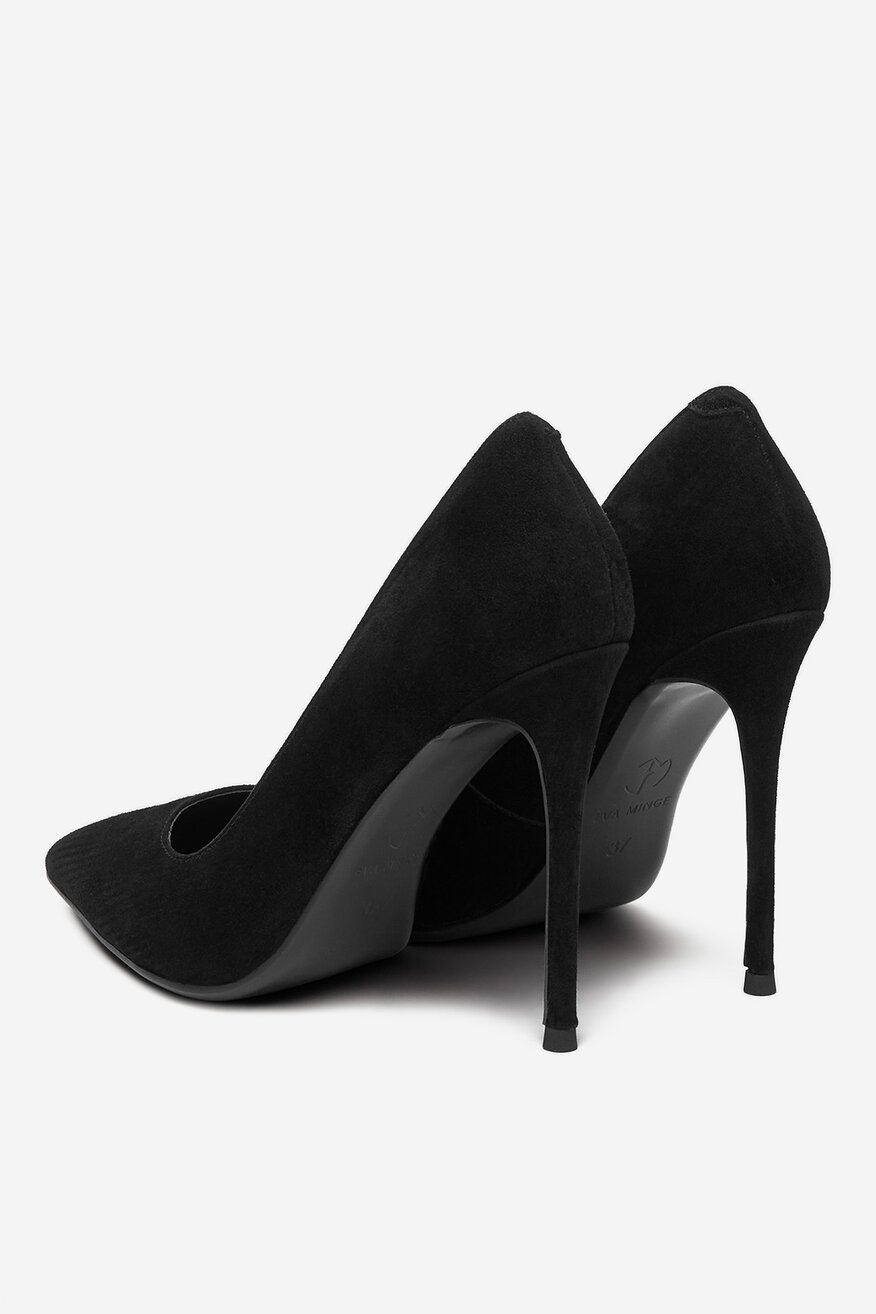 EVA MINGE - Szpilki zamszowe - 5906751274026