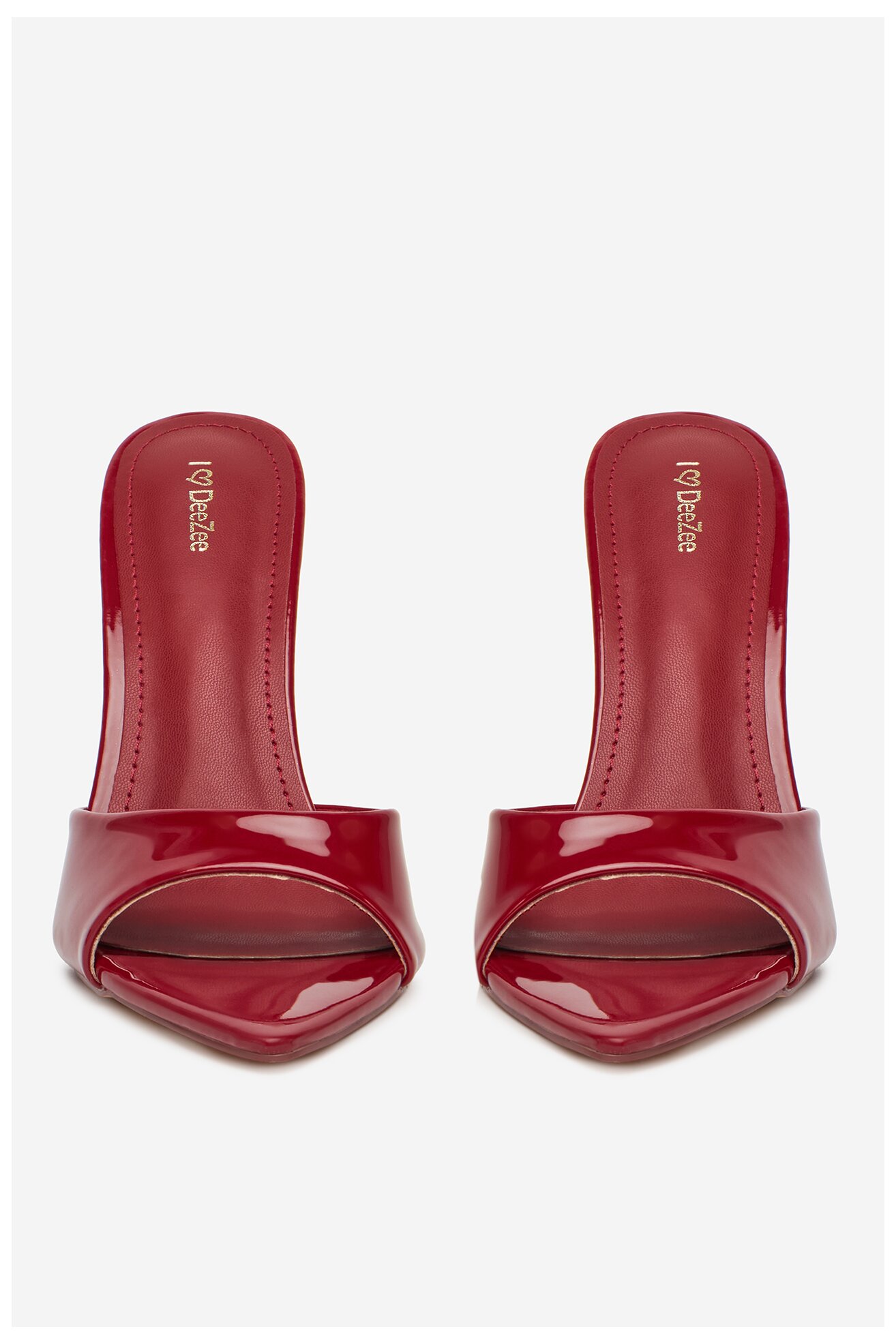 Klapki DeeZee LWYZD9800-12 Czerwony