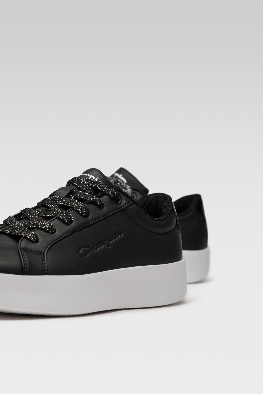 
                Champion - Obuwie sportowe czarne sznurowane - 5903698774671