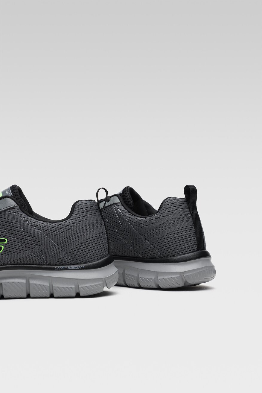 
                Skechers - Obuwie sportowe szare sznurowane - 5903698901848