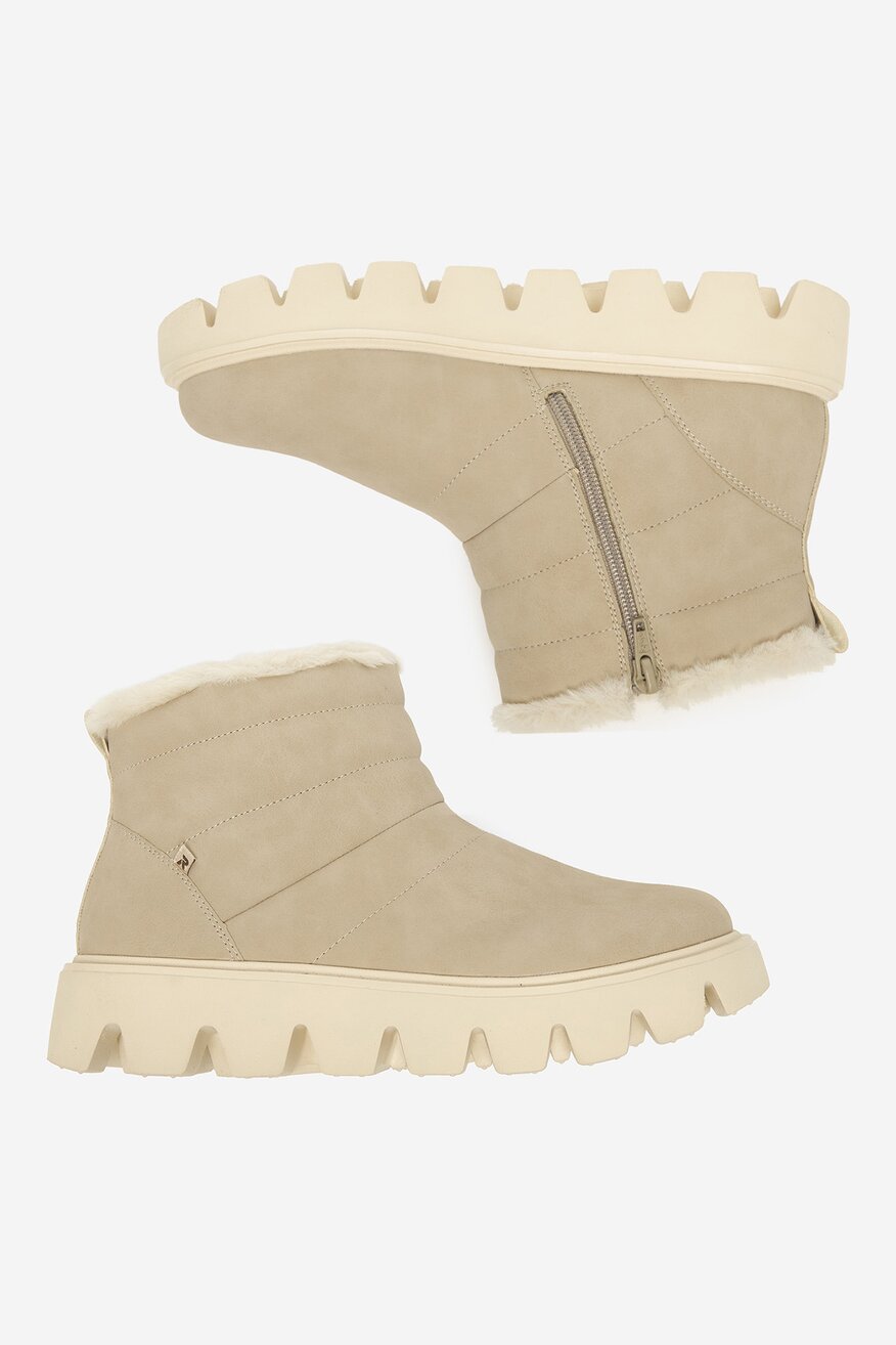 Rieker - Śniegowce skórzane ocieplane - 2230085542036