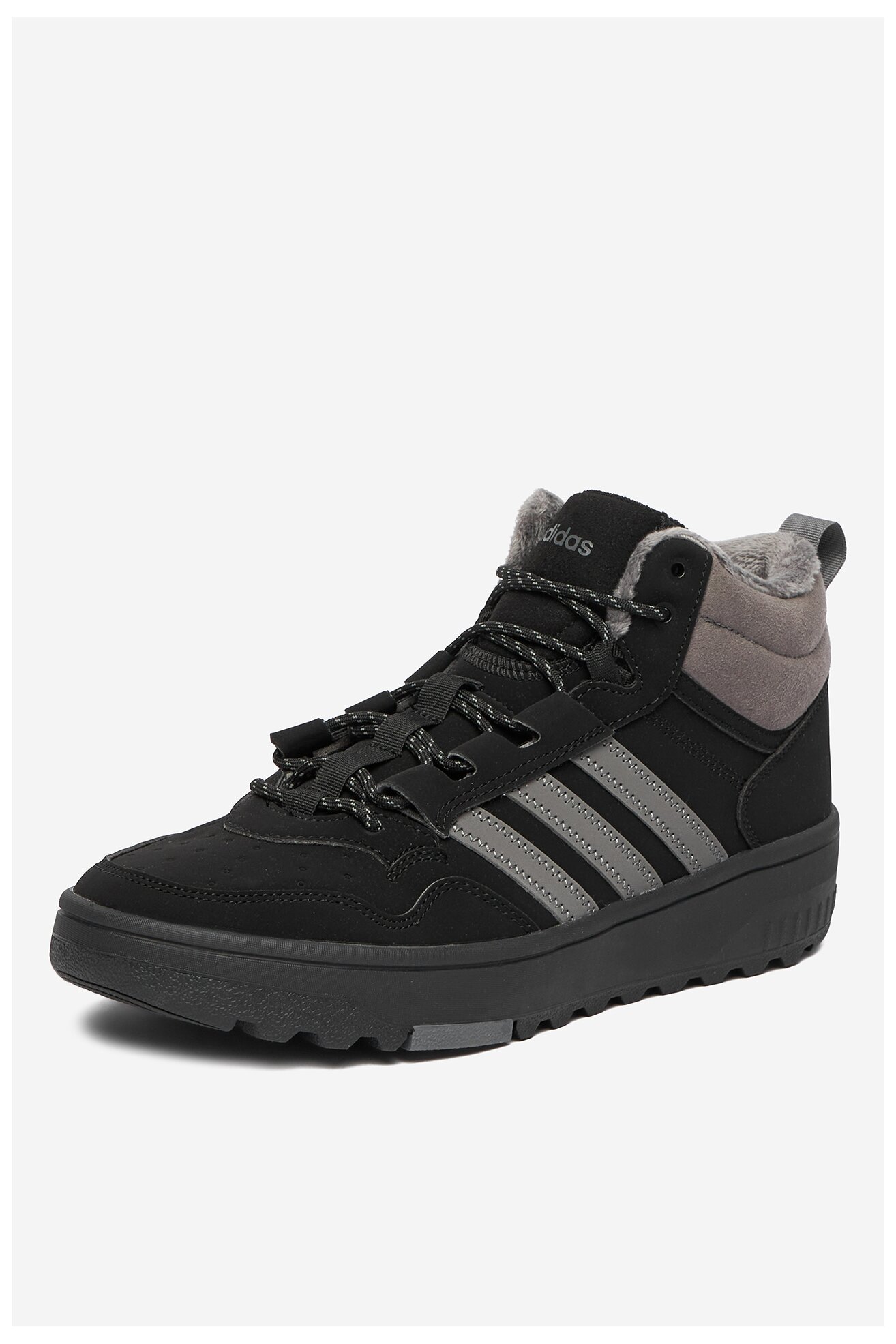 Спортни обувки adidas C-HOOPS 4.0 MID WINTERIZED JQ5361 ЧЕРЕН