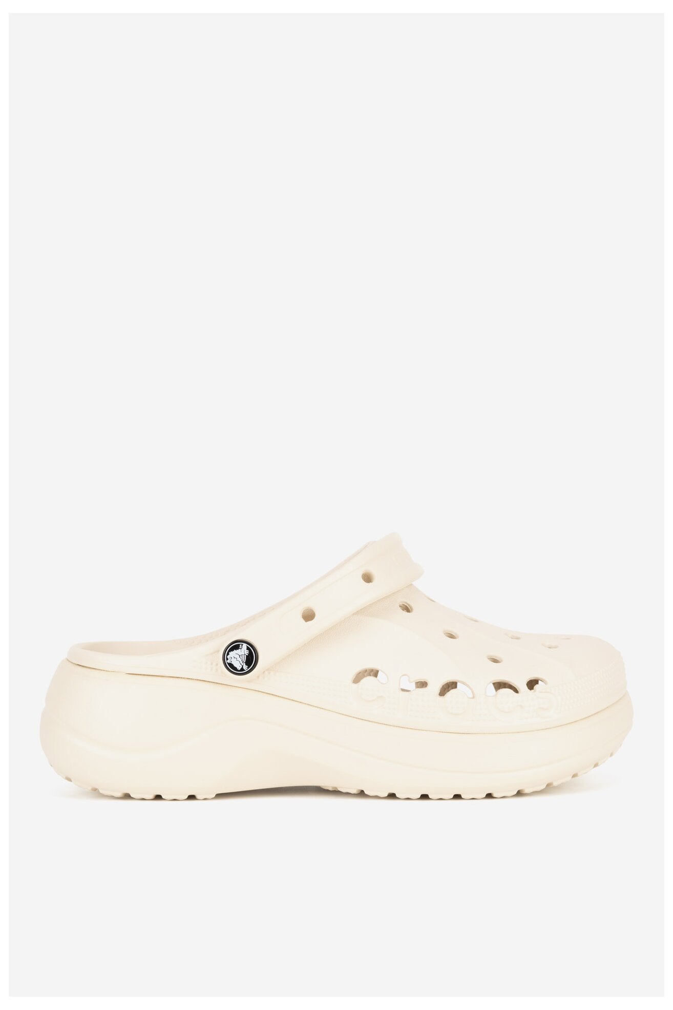 Uszodai papucs Crocs BAYA PLATFORM CLOG 208186-11S BÉZS