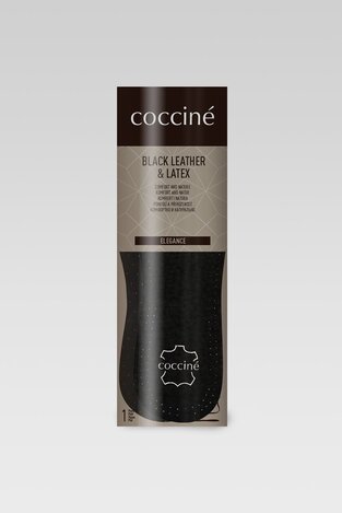 Устілки Для Взуття Coccine COCCINE BLACK LEATHER & LATEX WKŁADKA NR 35-36AZ, COCCINE BLACK LEATHER & LATEX WKŁADKA NR 41-42AZ ЧОРНИЙ