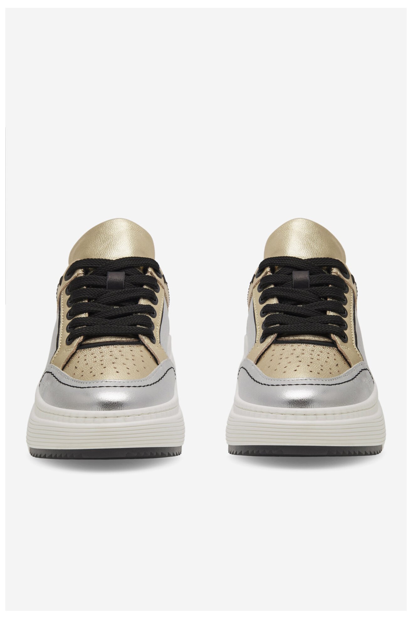 Sneakers EVA MINGE VANESSA-0481 Srebrny