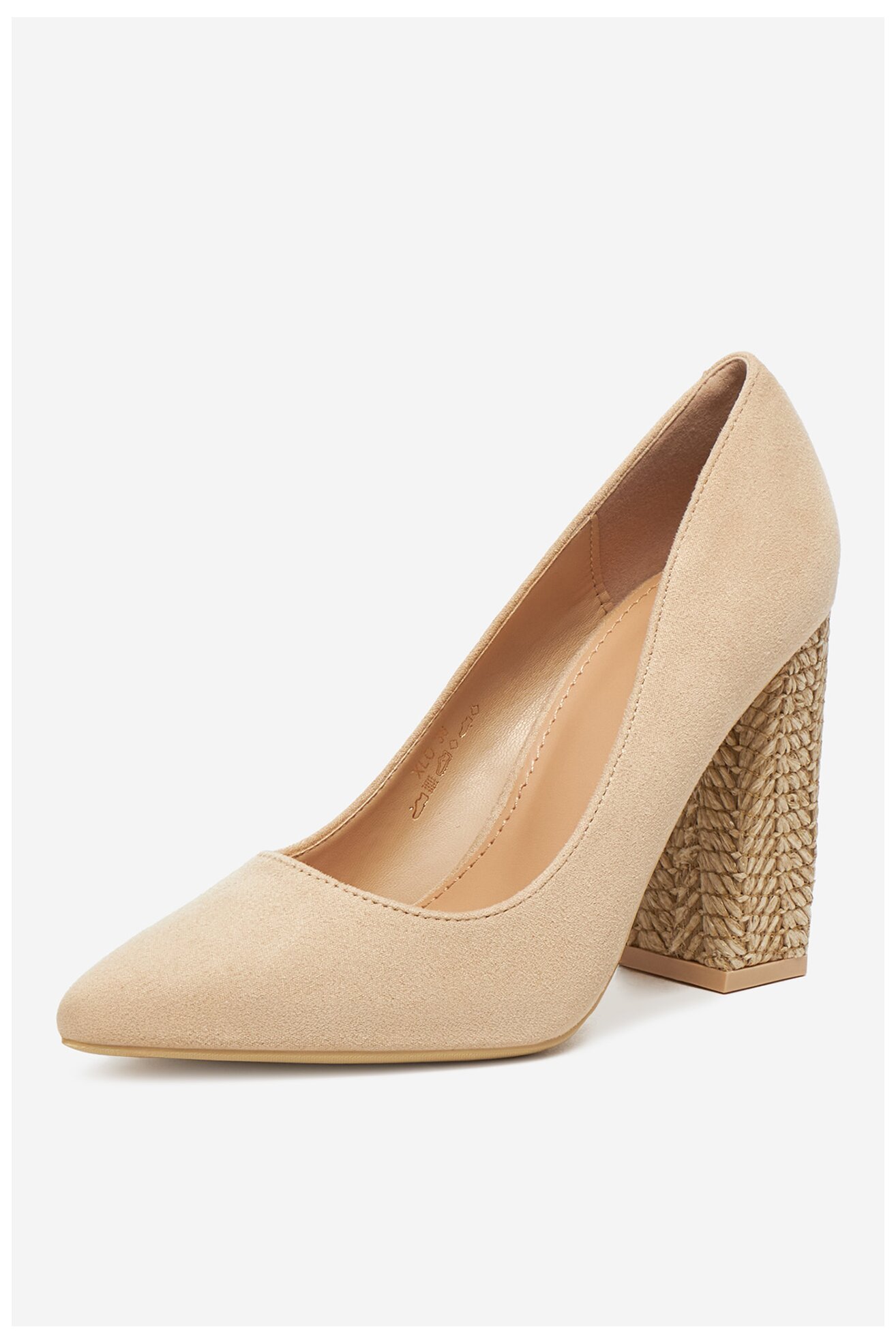 Pantofi cu toc DeeZee XLO BEJ
