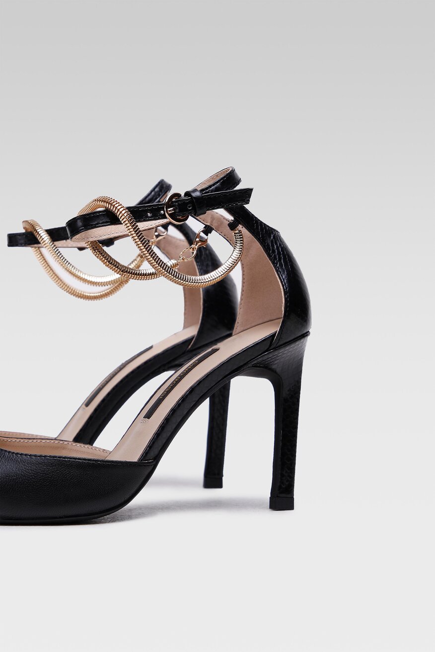 
                Pantofi cu toc Gino Rossi NEGRU - 5903698960180