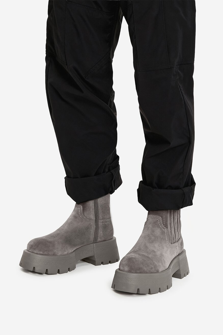 
                G-STAR RAW - Botki zamszowe ocieplane - 5906751359433