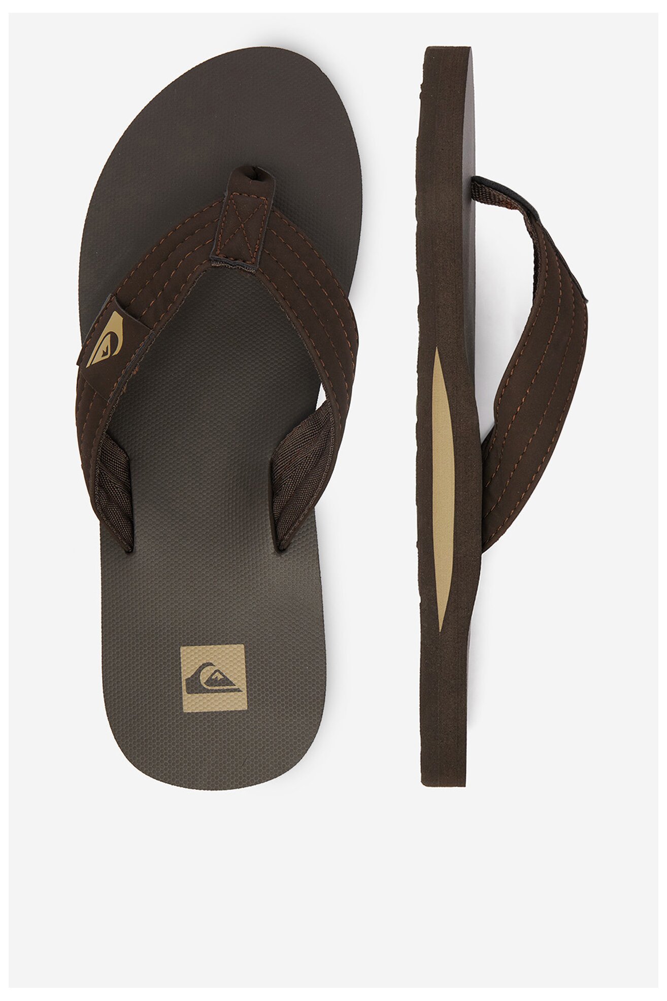 Шльопанець для басейну QUIKSILVER EO-DUNE CQ10036MGG КОРИЧНЕВИЙ