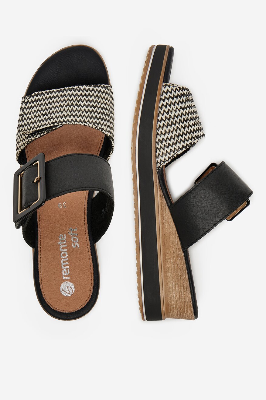 
                Remonte - Klapki skórzane - 5906751745724