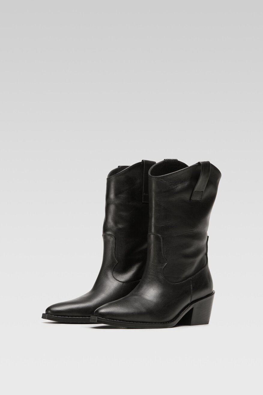 
                SIMPLE - Botki czarne - 2230032346502