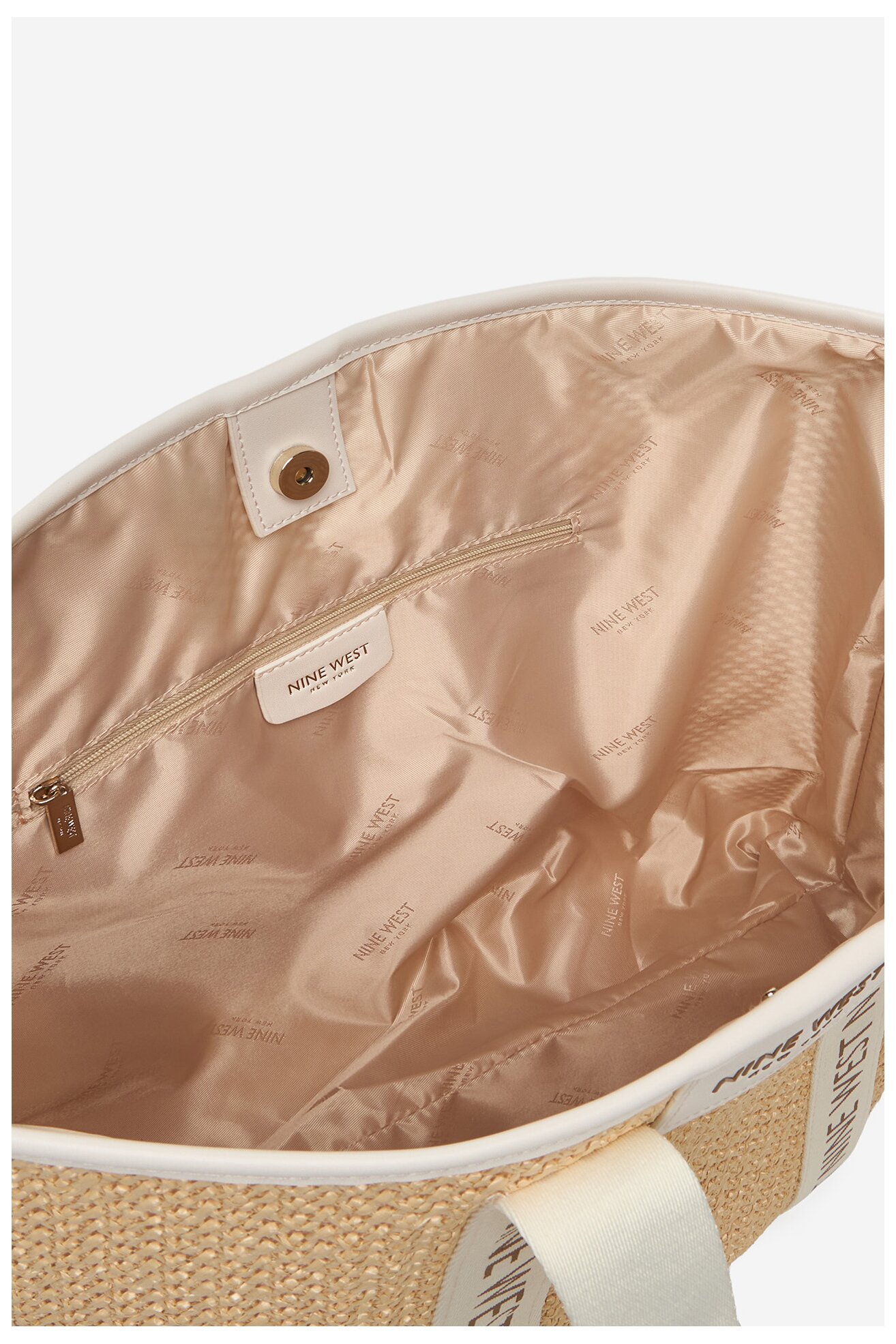 Torebka NINE WEST CEO-AVENIA-LA374-4513-6 Biały