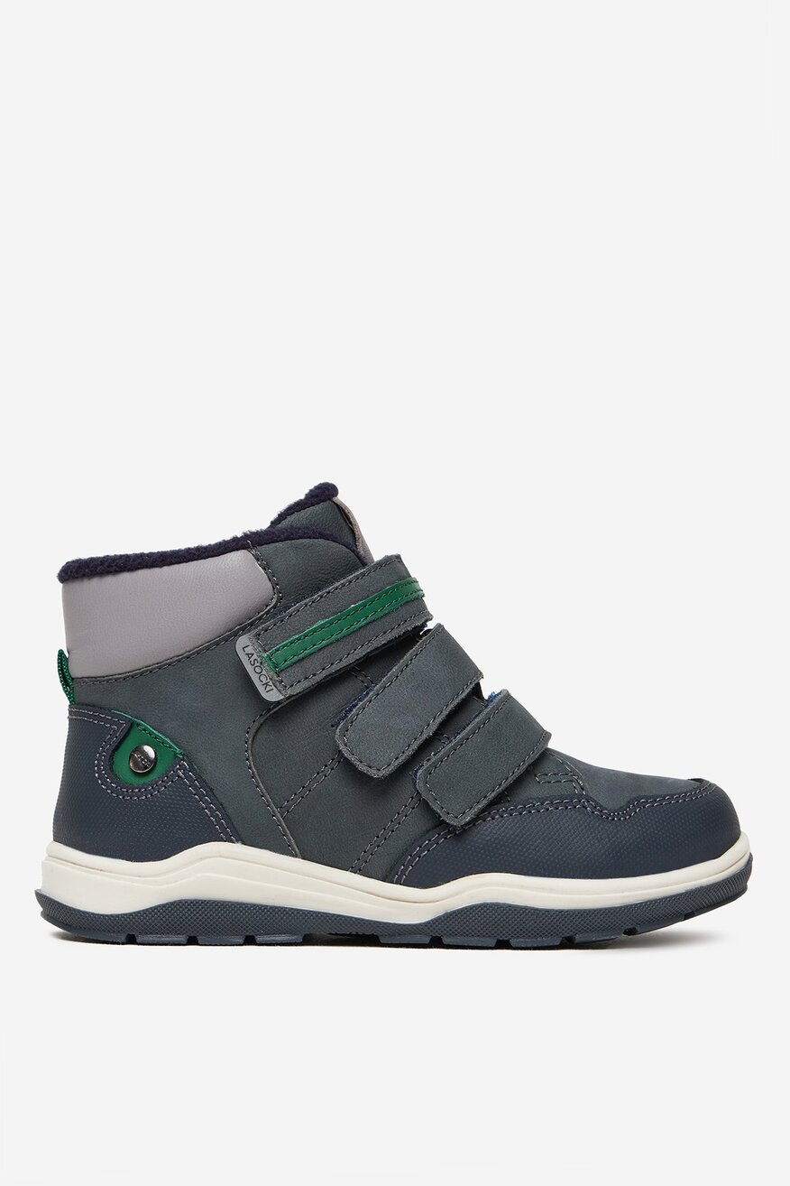 Šněrovací vyšší obuv Lasocki Kids TMAVĚ MODRÁ - 5906751337271