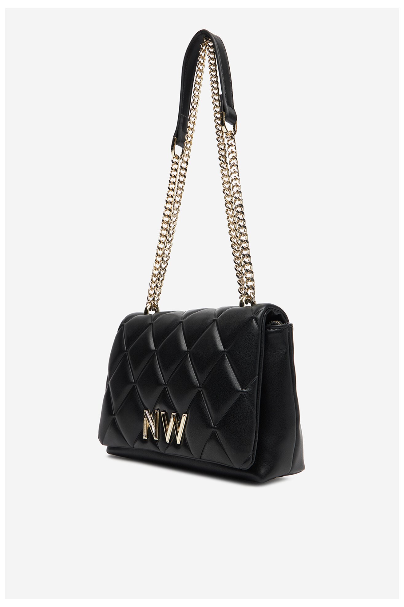 Kézitáska NINE WEST CEO-CHARLOTTE-I-S22558 FEKETE