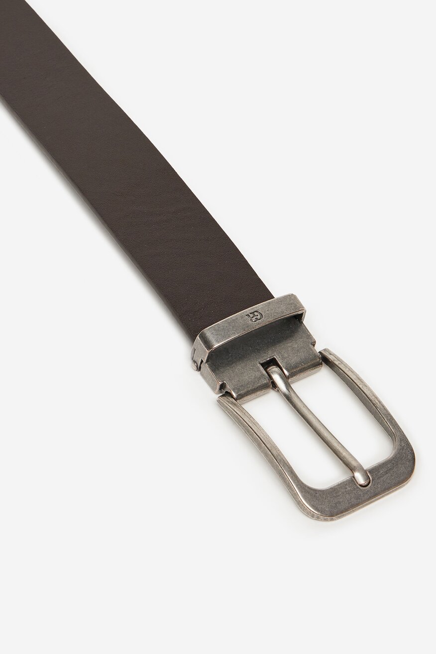 Férfi öv Gino Rossi SÖTÉTBARNA - 5906751253663