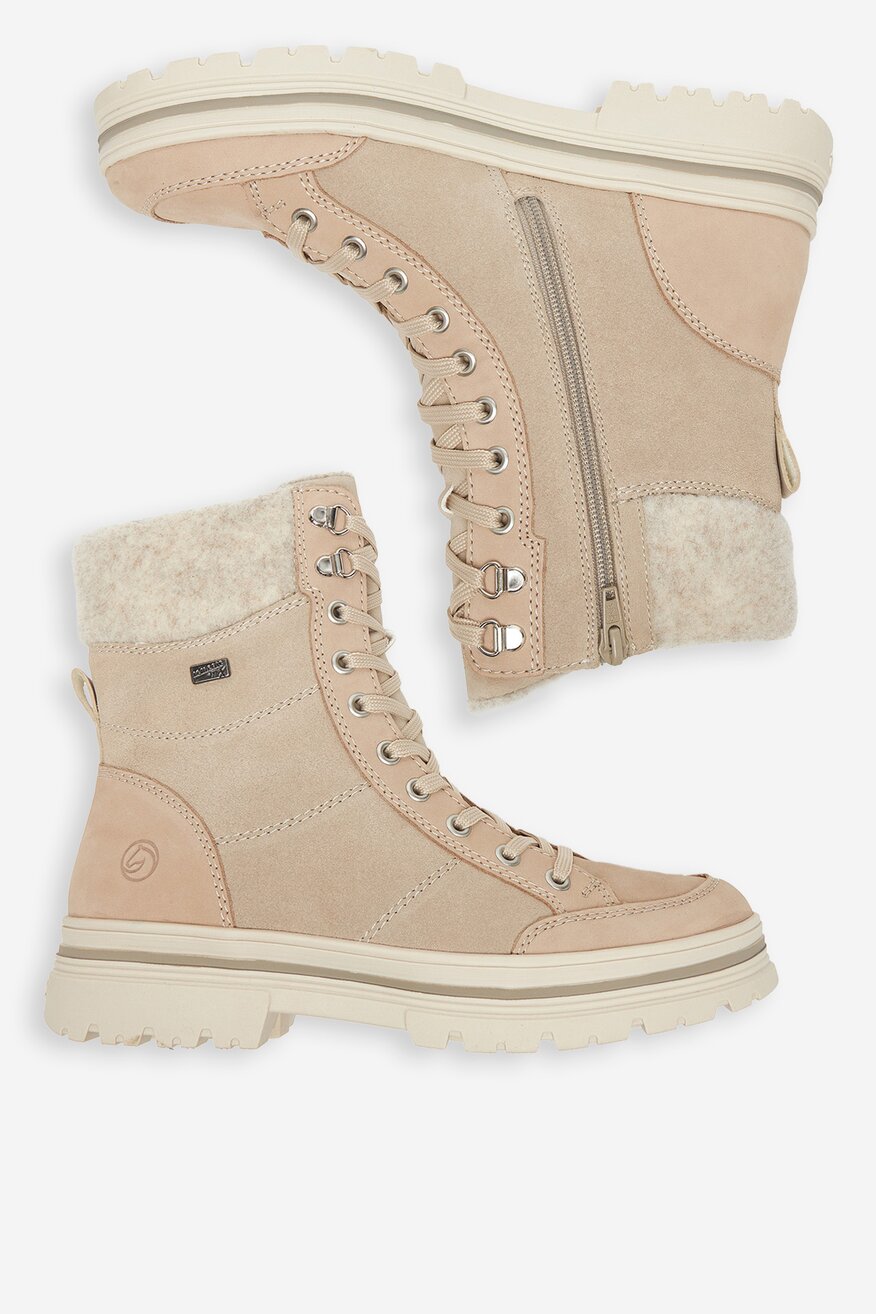 Remonte - Trzewiki zamszowe ocieplane - 2230085562126