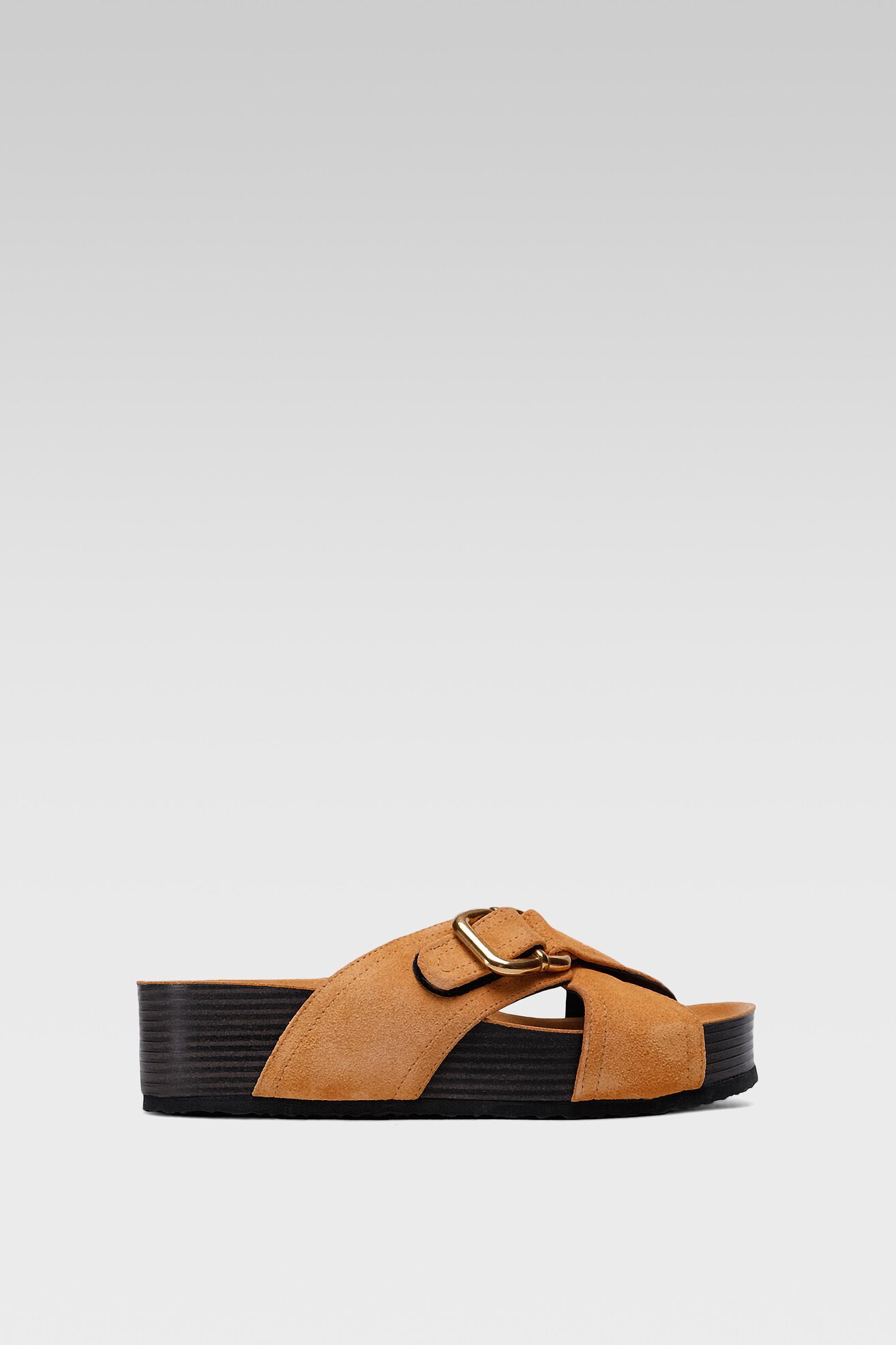 Klapki Gino Rossi 22SS40 Pomarańczowy