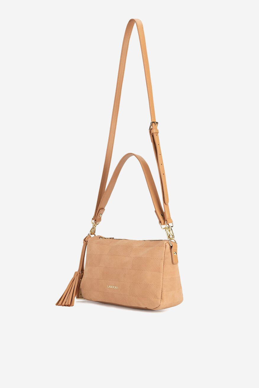 Дамска чанта Lasocki КАМЕЛ - 5905588833680
