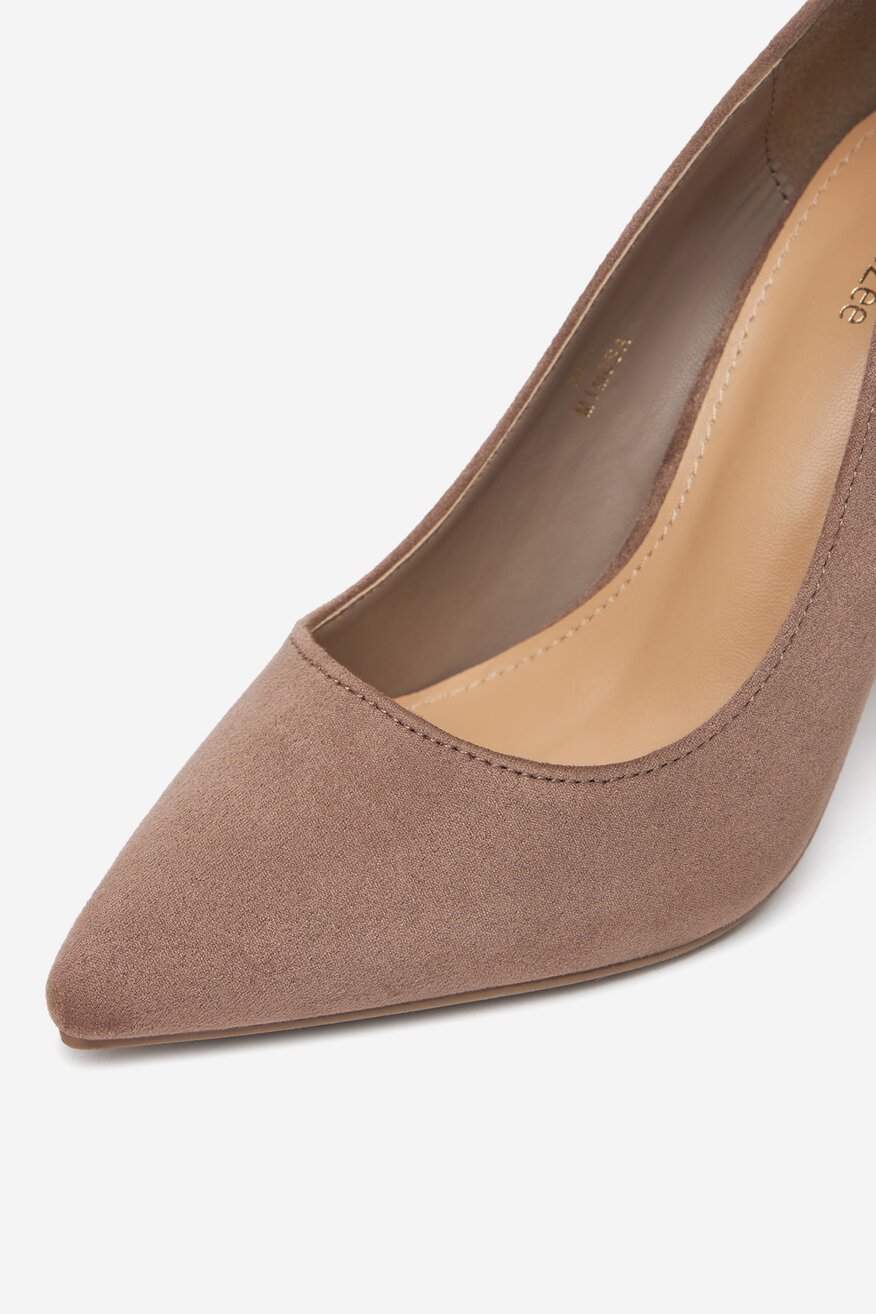 Pantofi cu toc DeeZee KAKI - 5904410079050