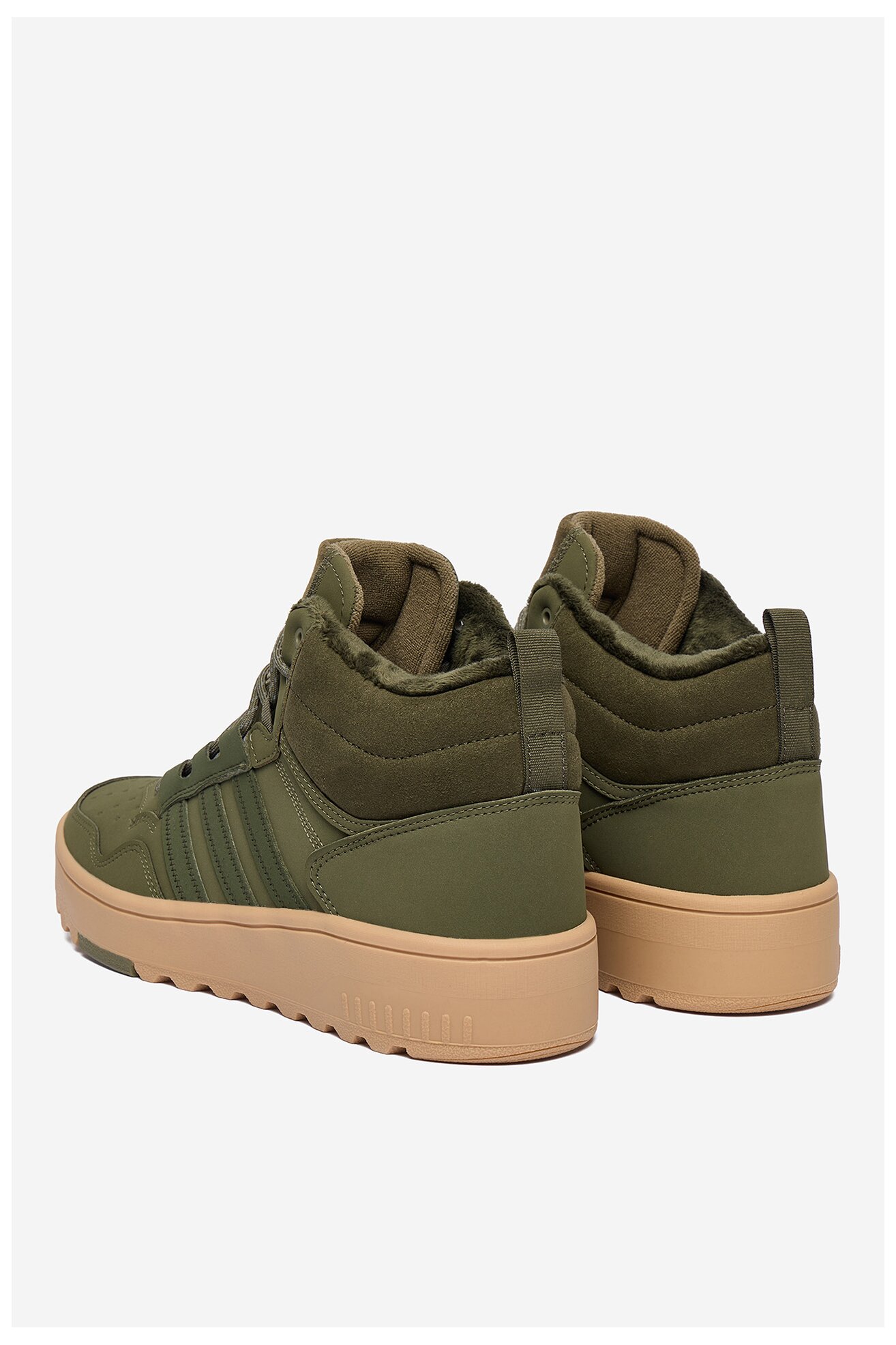 Спортни обувки adidas C-HOOPS 4.0 MID WINTERIZED JQ5363 КАКИ