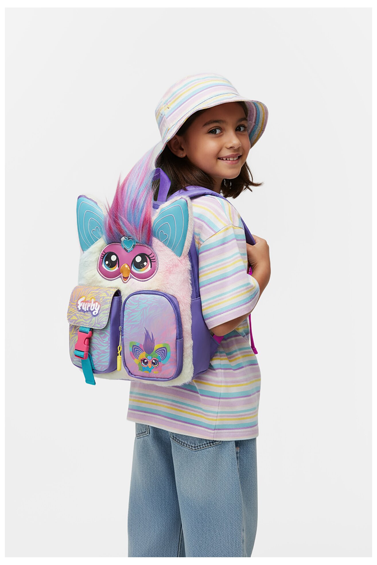 Plecak FURBY CEO-ACCCS-AW25-103FUR Fioletowy