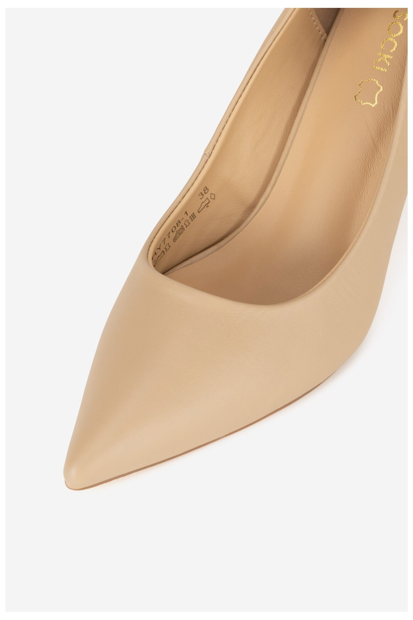 Pantofi cu toc Lasocki HY7708-1 BEJ