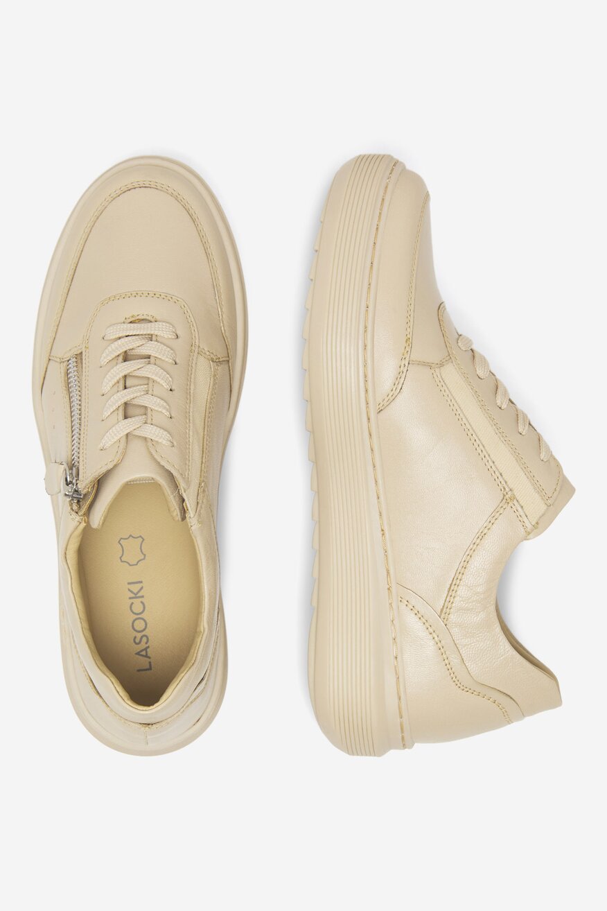 Lasocki - Sneakersy skórzane - 5905588368878