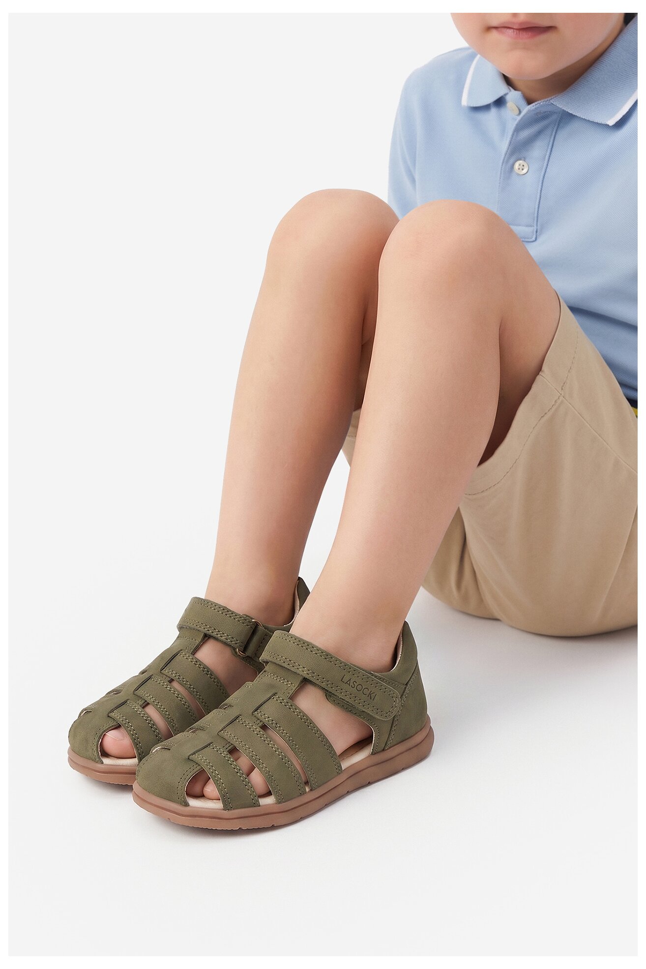 Sandały Lasocki Kids CEO-CI12-LINEA-04 Khaki