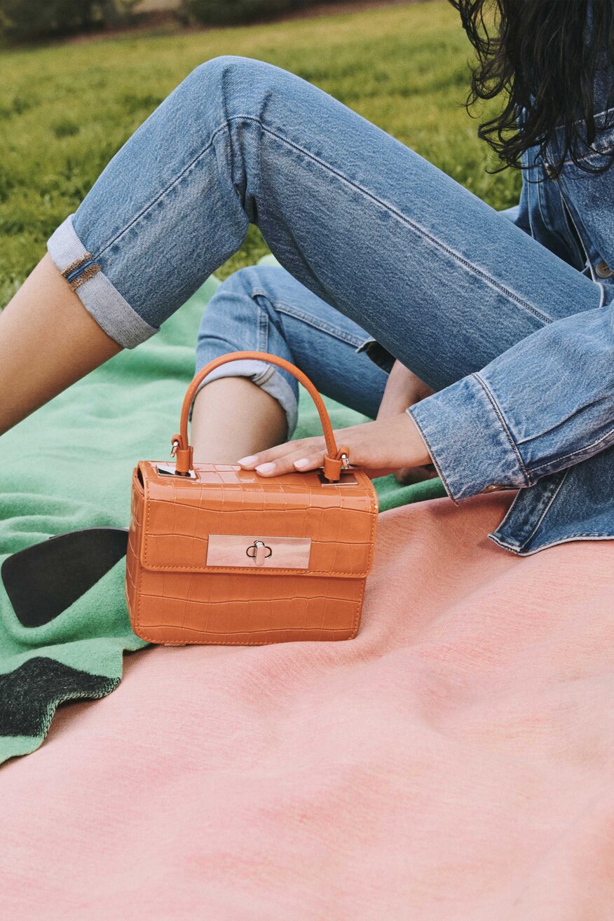 
                Дамска чанта Jenny Fairy ОРАНЖЕВ - 5904248720353