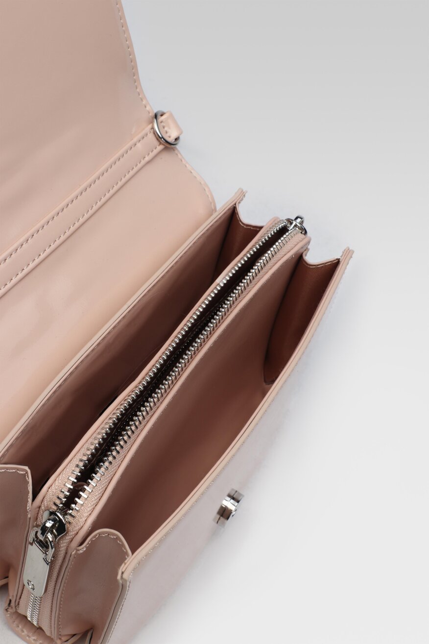 
                Quazi - Torebka pikowana beżowa - 5903698482552