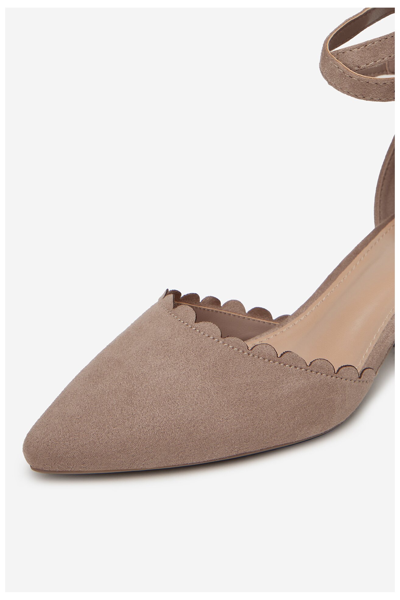 Körömcipő DeeZee DF-82574-4 KHEKI