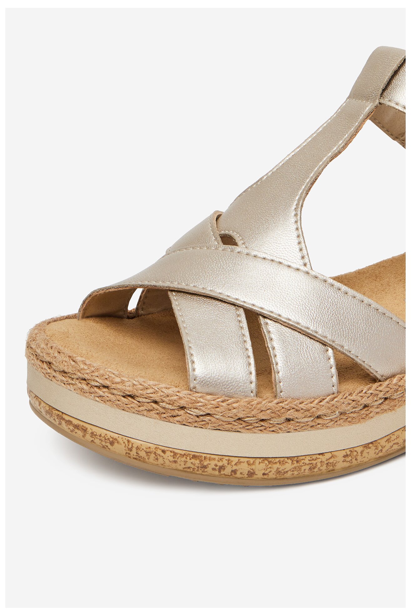 Sandały Rieker CEO-V0919-90 Złoty