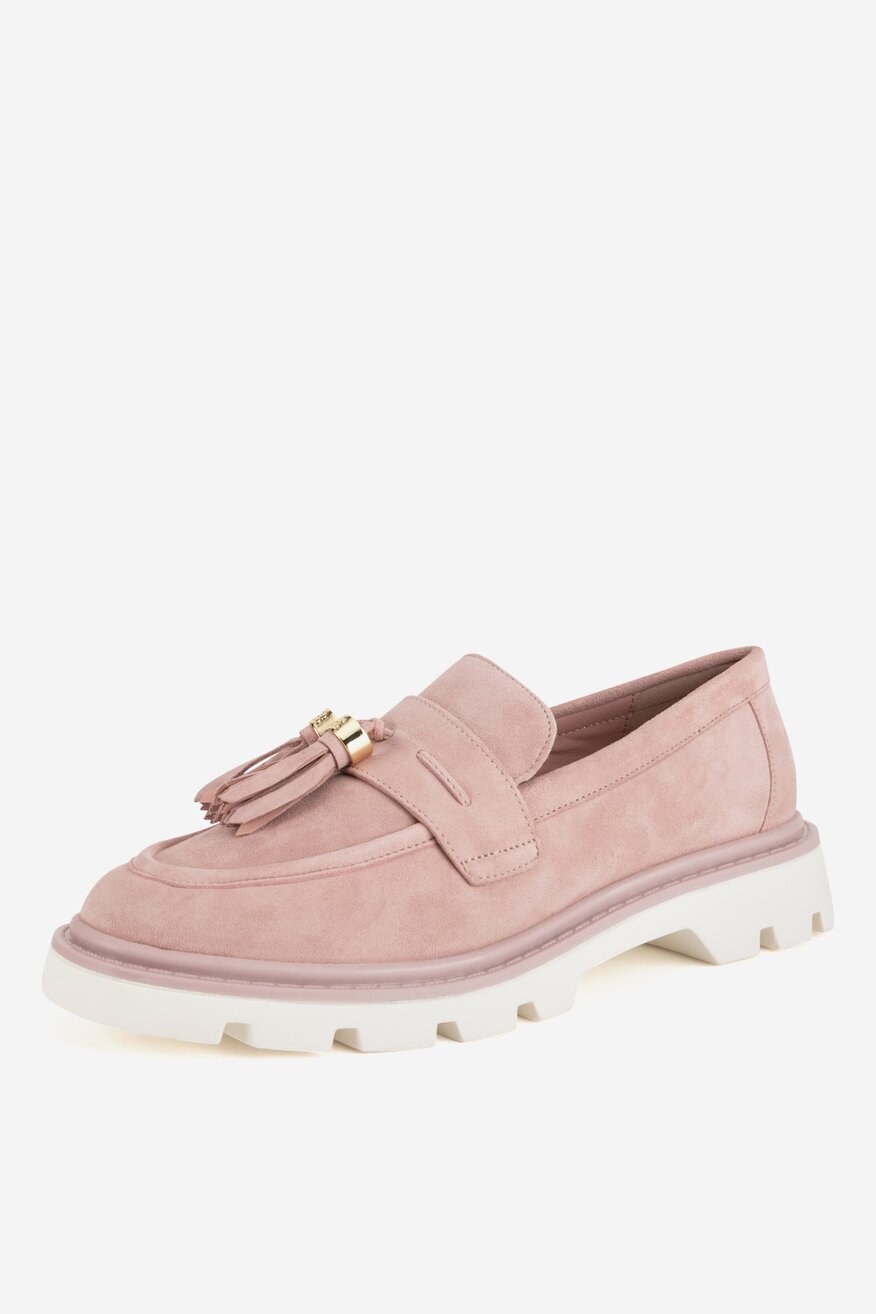 Gino Rossi - Loafersy zamszowe - 5903698599786