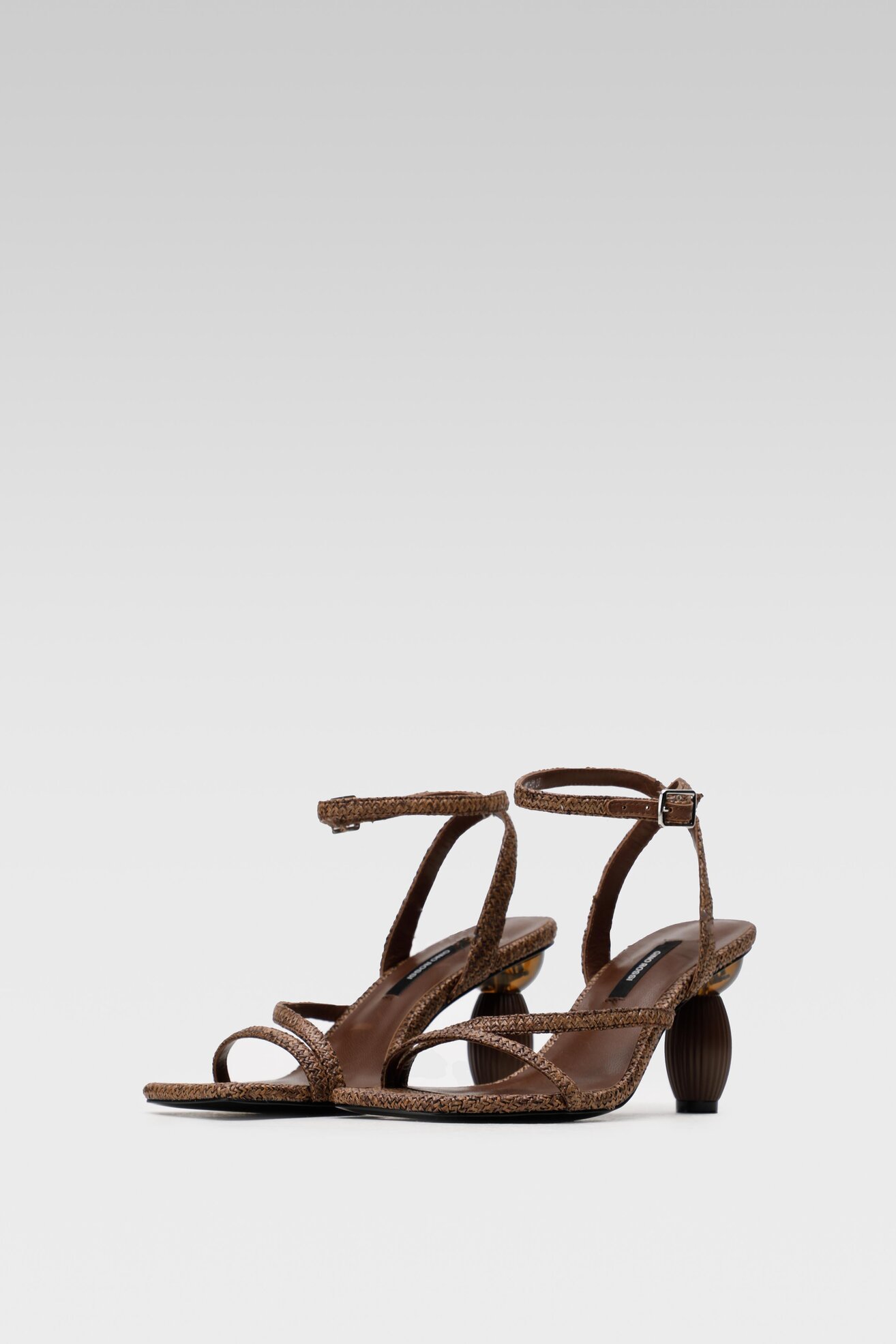 Sandały Gino Rossi V1023-03 Brązowy