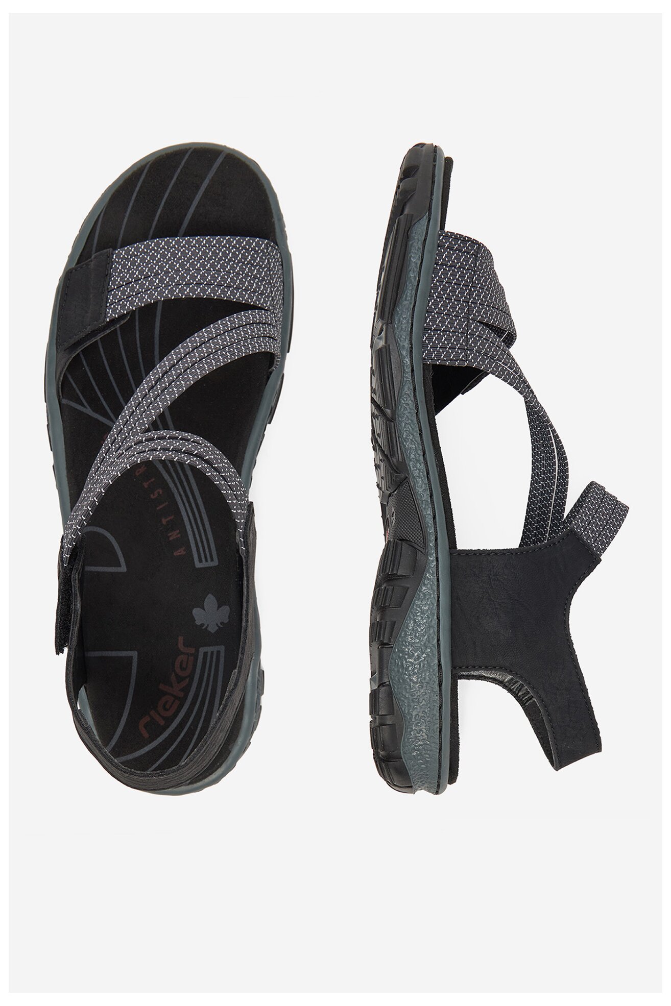 Сандали Rieker 68871-00 ЧЕРЕН