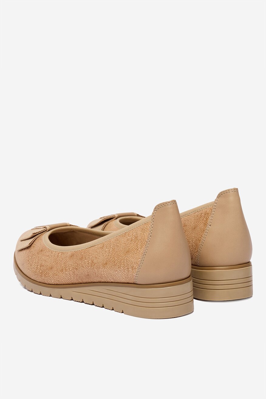 Lasocki - Baleriny skórzane - 5906751666357